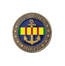 Blue water navy logo