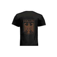 t shirt black spice brown haus 🇺🇸